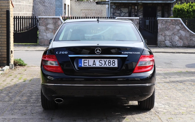 Mercedes-Benz Klasa C cena 36900 przebieg: 231000, rok produkcji 2008 z Borek Wielkopolski małe 379